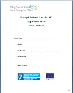 Business Awards App Form Capture